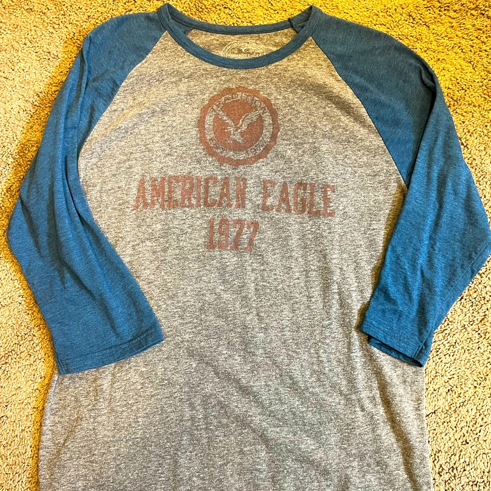 American Eagle 3/4 Sleeve T-Shirt